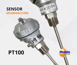 Termocuplas y sensores PT100 Mundoacción