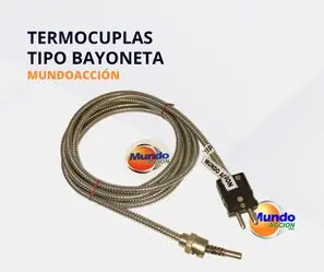 Termocuplas y sensores PT100 Mundoacción