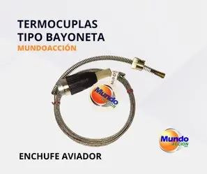 Termocuplas y sensores PT100 Mundoacción