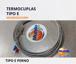 Termocuplas y sensores PT100 Mundoacción